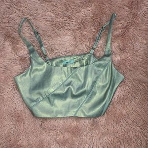 Mint Kimchi Blue/UO Crop Top/Bralette